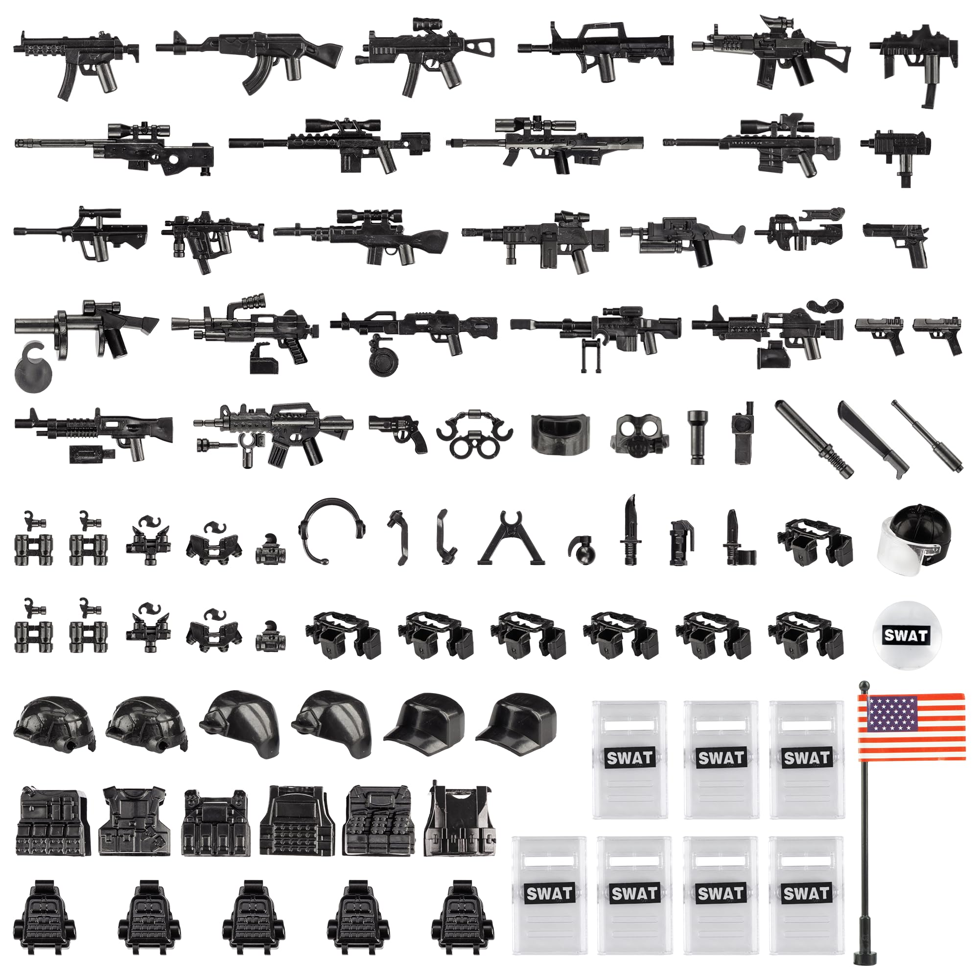 Amazon.com: MaozyHomie Weapons Pack Military Weapons Accessories
